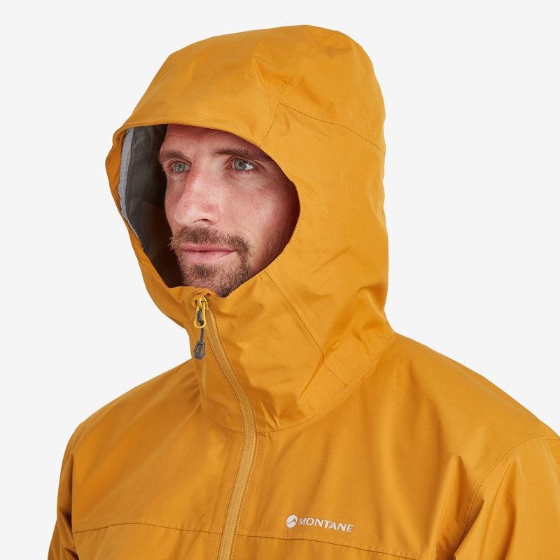 Orange Men's Montane Spirit Waterproof Jackets | TOY6349SK