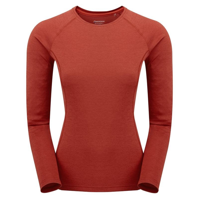 Orange Red Women\'s Montane Dart Long Sleeve T Shirts | CAG3035QN