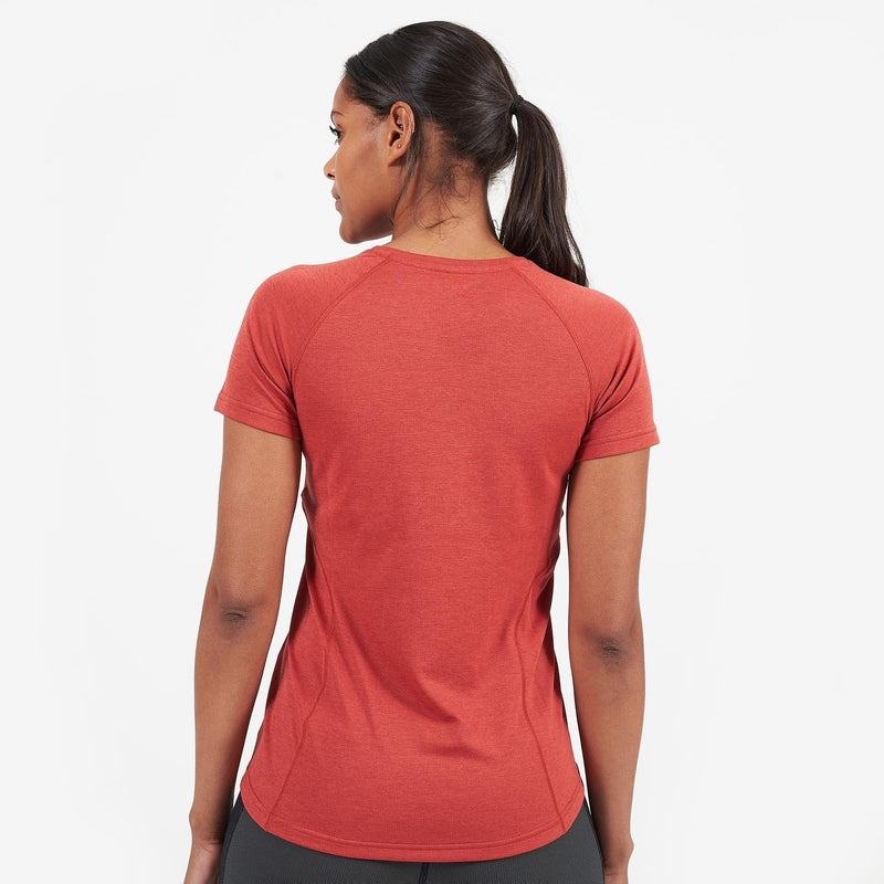 Orange Red Women's Montane Dart T Shirts | OVF8490UN