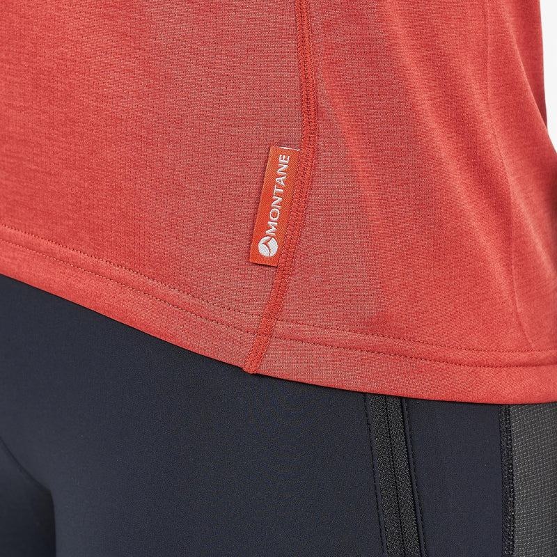 Orange Red Women's Montane Dart T Shirts | OVF8490UN