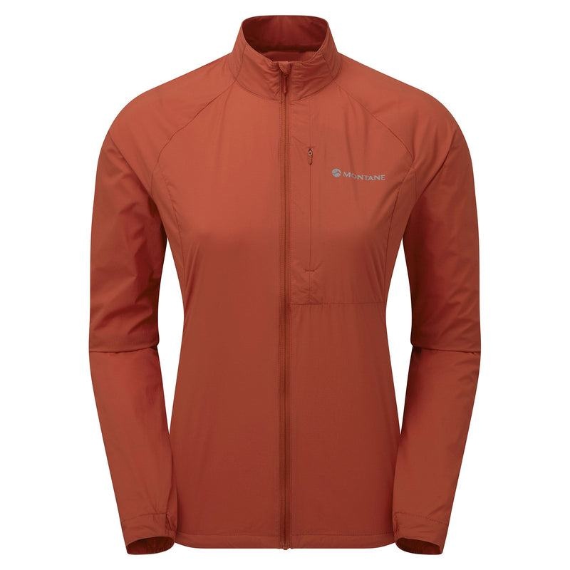 Orange Red Women\'s Montane Featherlite Windproof Jackets | XLU313OD