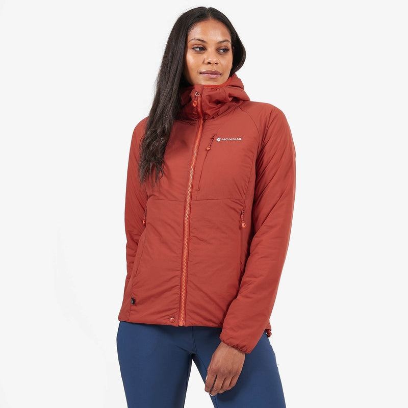 Orange Red Women's Montane Fireball Softshell Jackets | PSO1081QI