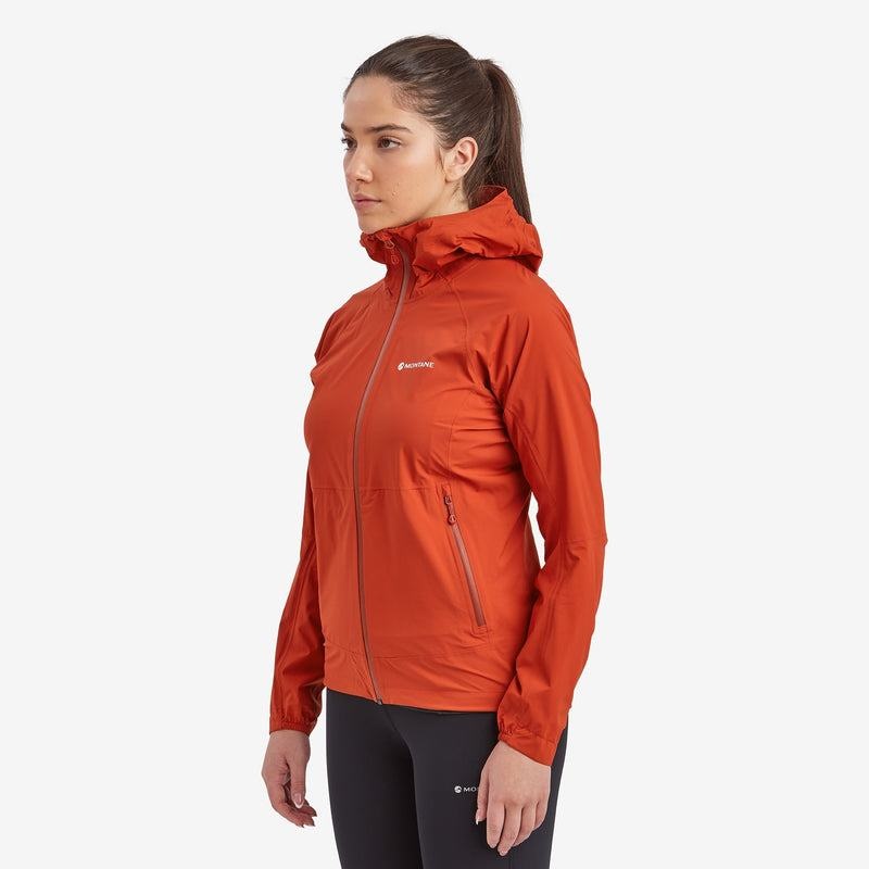 Orange Red Women's Montane Minimus Lite Waterproof Jackets | NHF3095NS