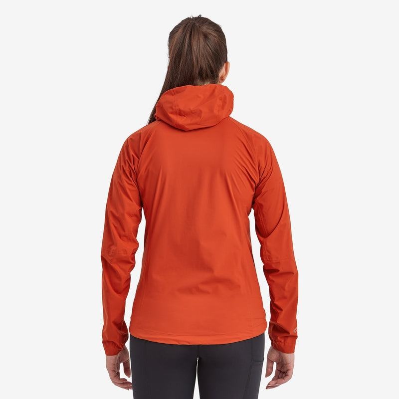 Orange Red Women's Montane Minimus Lite Waterproof Jackets | NHF3095NS