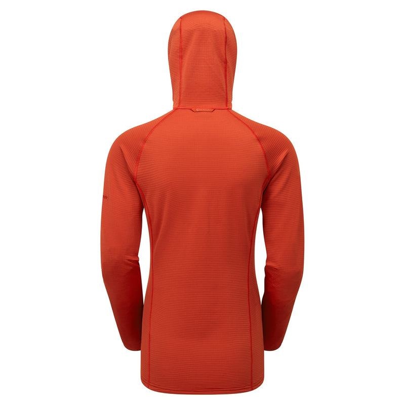 Orange Red Women's Montane Protium Lite Hooded Pull On Fleece | JZD2215XT