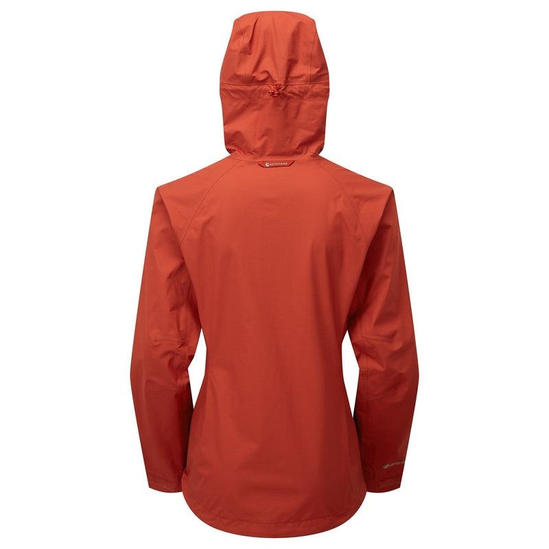 Orange Red Women's Montane Spirit Lite Waterproof Jackets | DVX9221HC