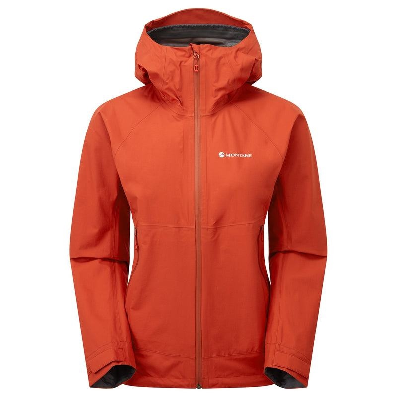 Orange Red Women\'s Montane Spirit Lite Waterproof Jackets | DVX9221HC