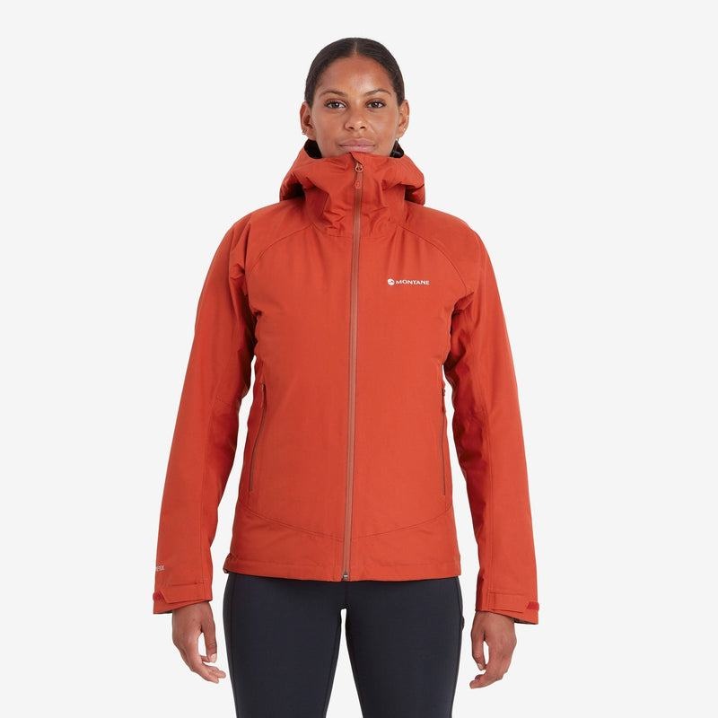 Orange Red Women's Montane Spirit Waterproof Jackets | HLA2131ZF