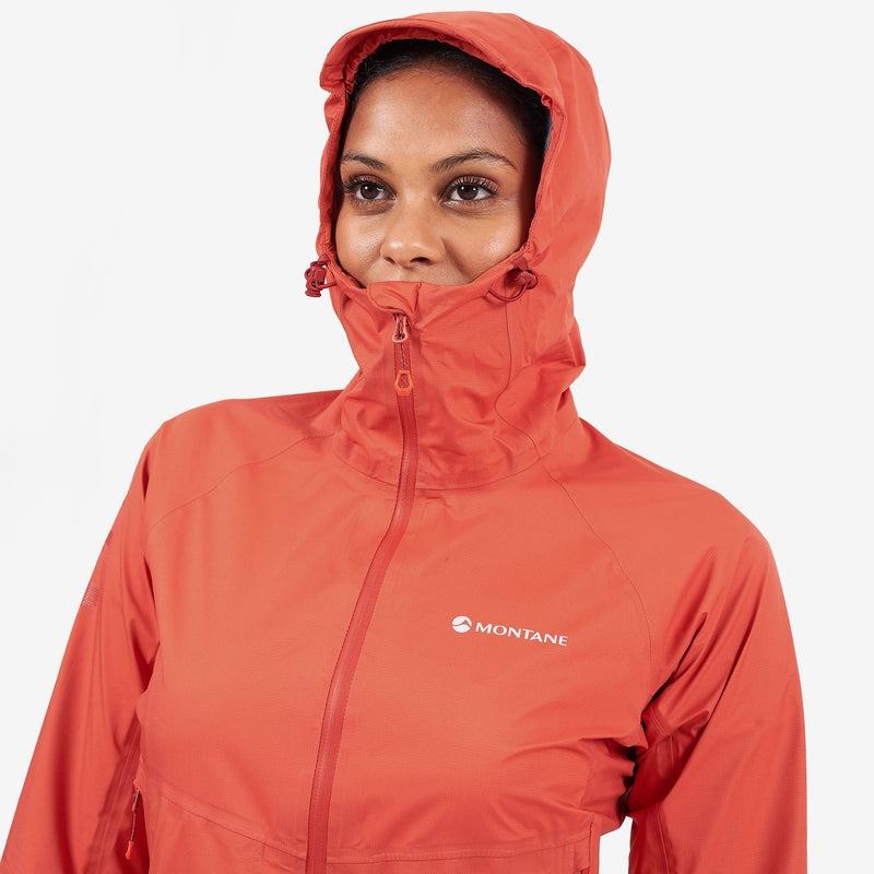 Orange Women's Montane Spine Waterproof Jackets | KPT4478WE