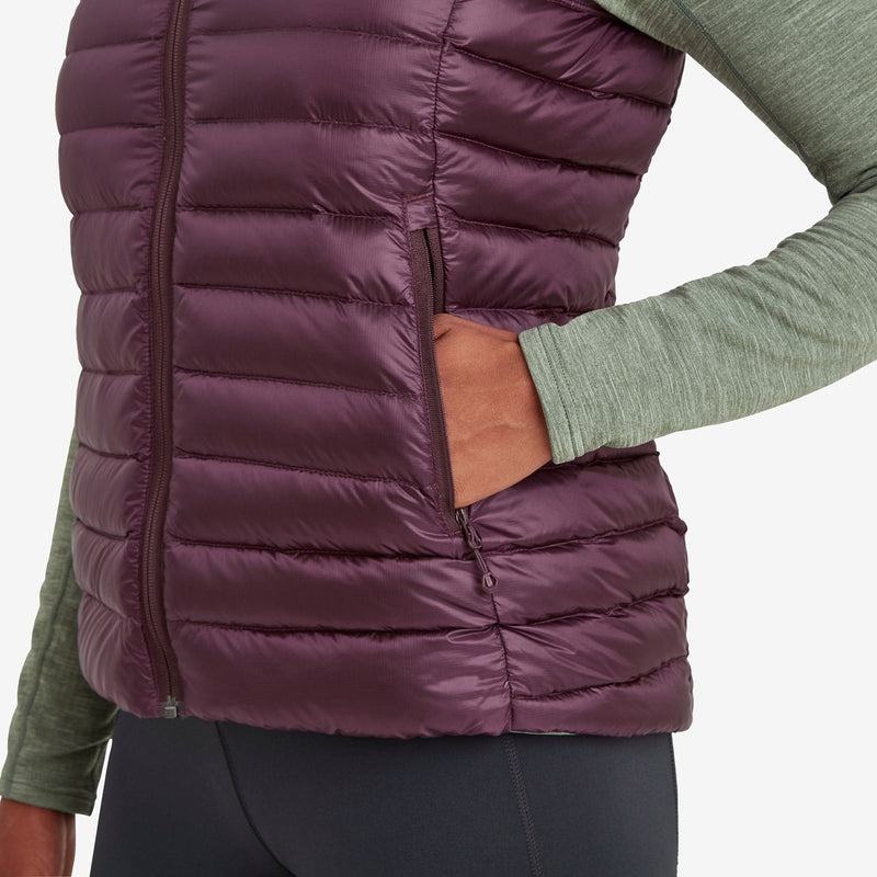 Purple Women's Montane Anti-Freeze Down Vest | TUD8356FR