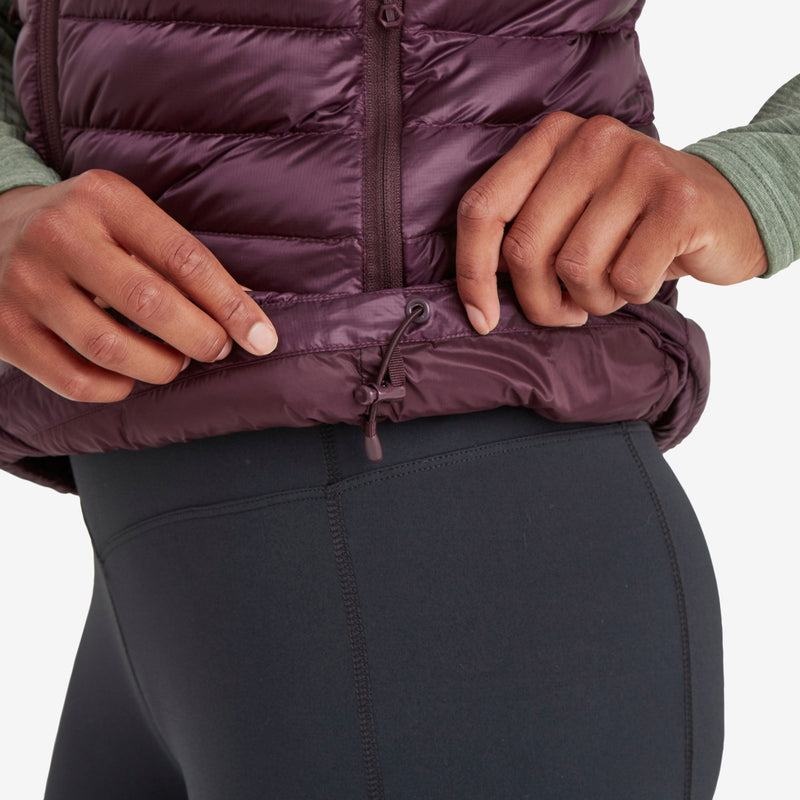 Purple Women's Montane Anti-Freeze Down Vest | TUD8356FR