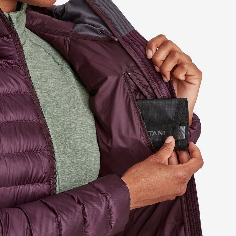 Purple Women's Montane Anti-Freeze Hooded Down Jackets | EZB6644LV