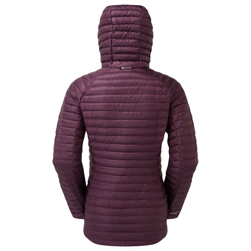 Purple Women's Montane Anti-Freeze Lite Hooded Down Jackets | VLZ2025FB