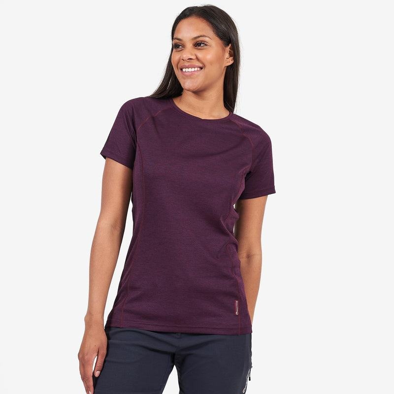 Purple Women's Montane Dart T Shirts | XFK2448SS