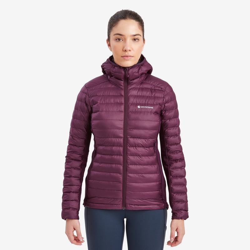 Purple Women's Montane Icarus Lite Hooded Jackets | YCN6547NC