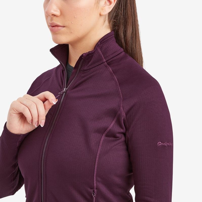 Purple Women's Montane Protium Fleece Jackets | WWK7191LP