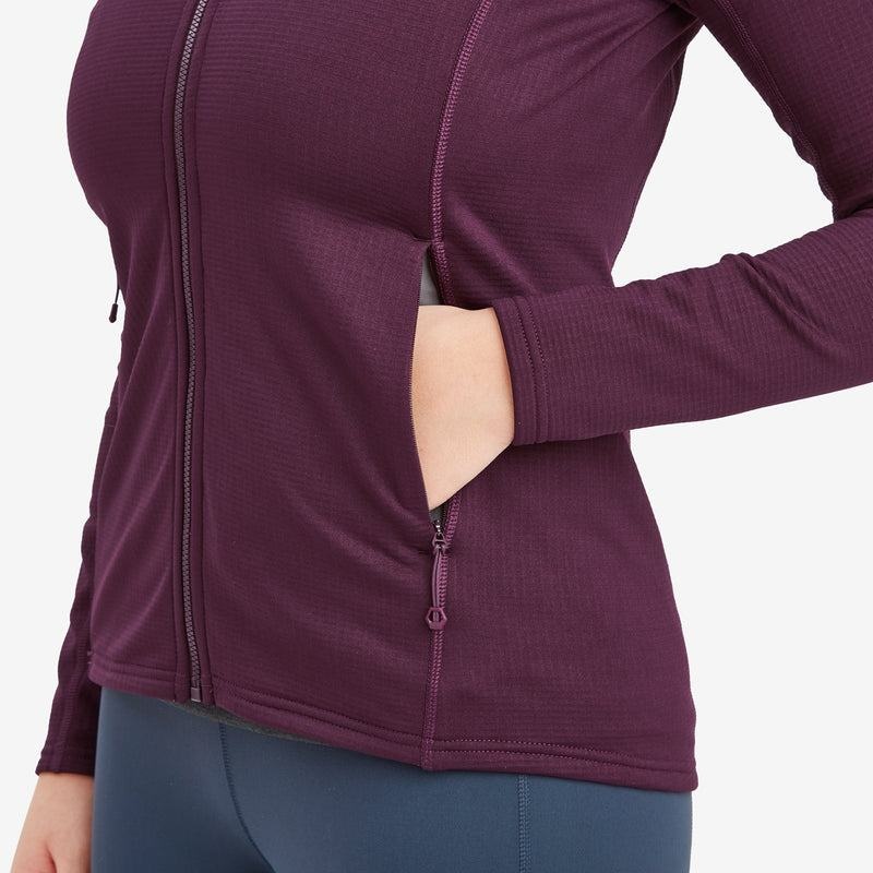 Purple Women's Montane Protium Fleece Jackets | WWK7191LP