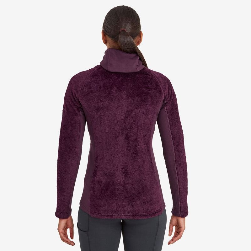 Purple Women's Montane Protium XPD Hooded Fleece Jackets | NYS1970RV