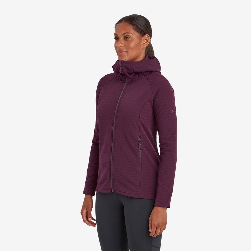 Purple Women's Montane Protium XT Hooded Fleece Jackets | AOF7734VF