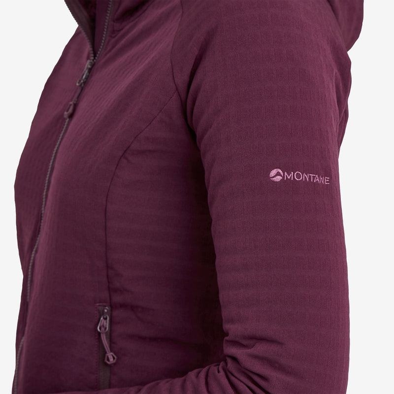 Purple Women's Montane Protium XT Hooded Fleece Jackets | AOF7734VF