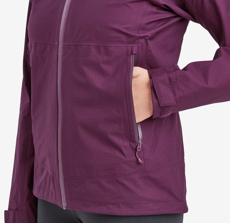 Purple Women's Montane Spirit Lite Waterproof Jackets | XGU5547JC