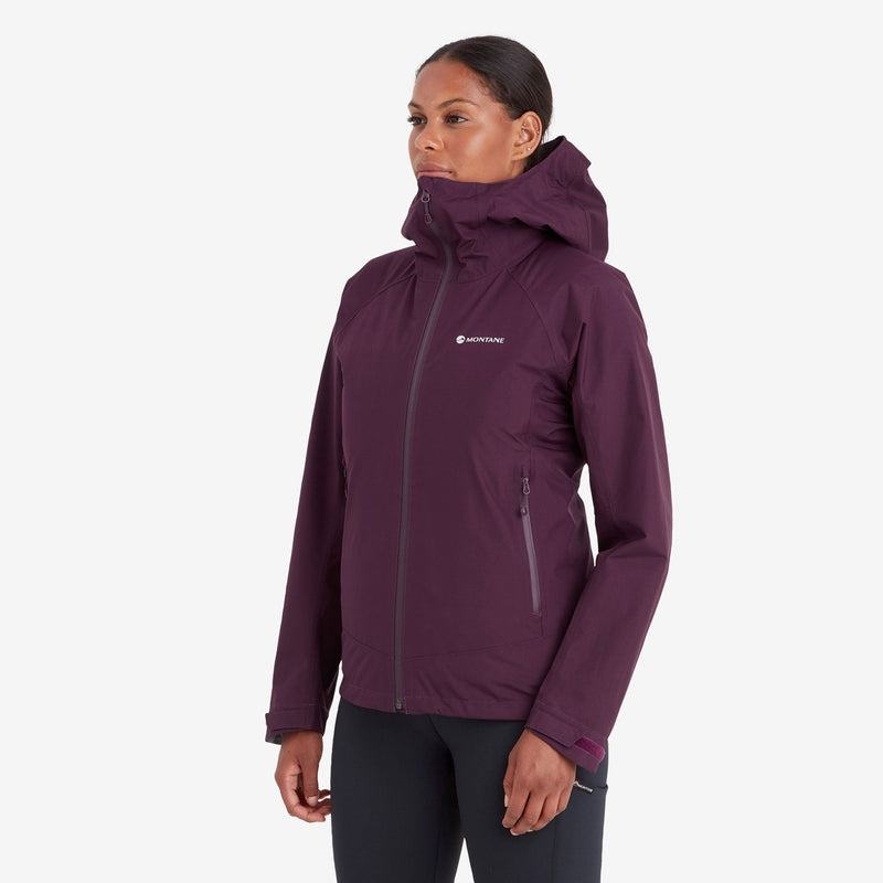 Purple Women's Montane Spirit Waterproof Jackets | QVI7480JD