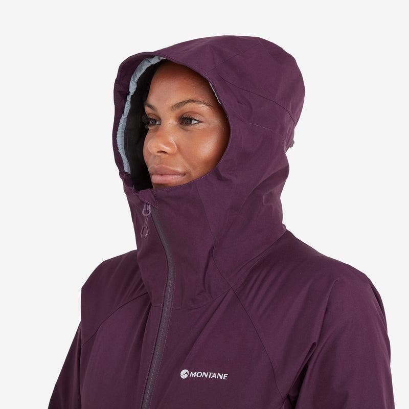 Purple Women's Montane Spirit Waterproof Jackets | QVI7480JD