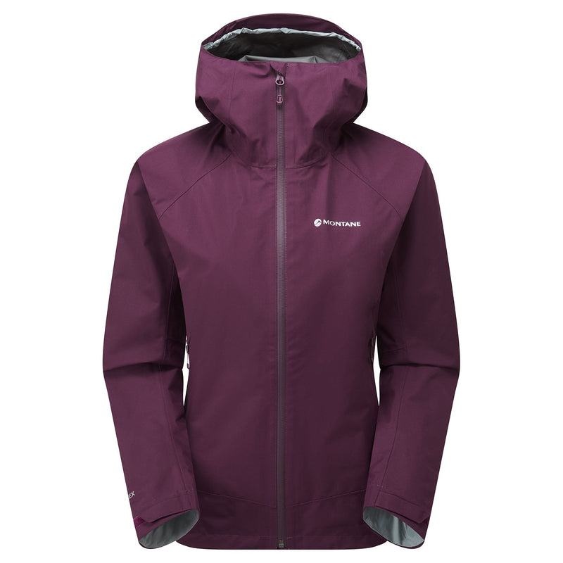 Purple Women\'s Montane Spirit Waterproof Jackets | QVI7480JD