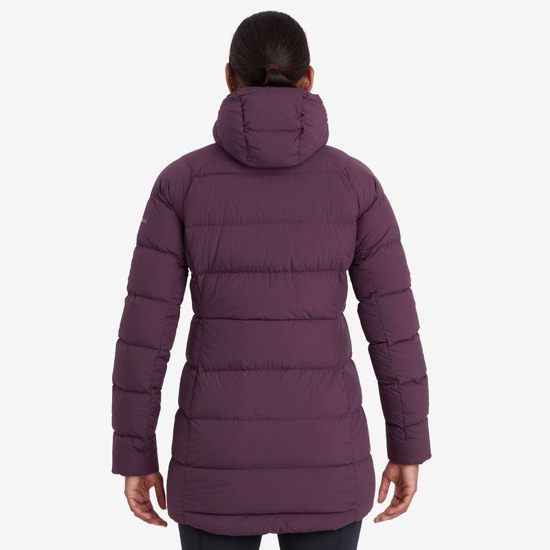 Purple Women's Montane Tundra Hooded Down Jackets | XAE7062EP