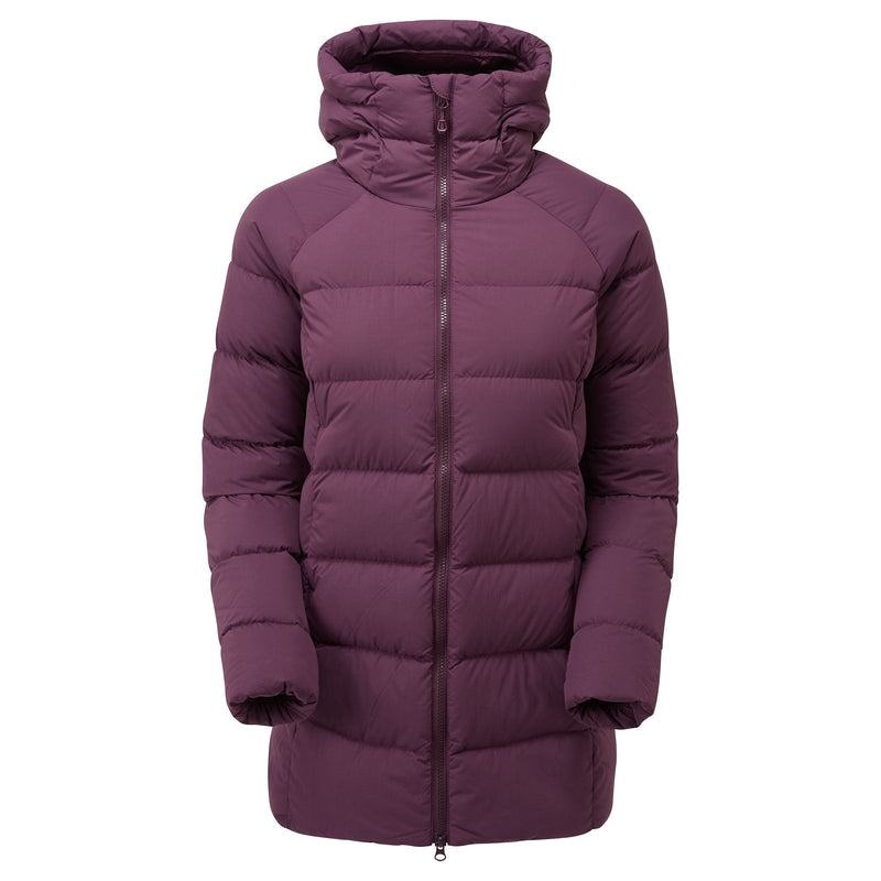 Purple Women\'s Montane Tundra Hooded Down Jackets | XAE7062EP