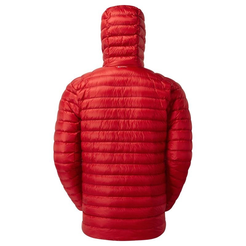 Red Men's Montane Anti-Freeze Hooded Down Jackets | LVQ3593OK