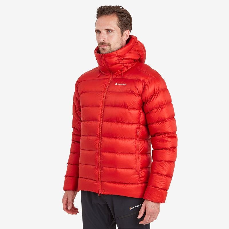 Red Men's Montane Anti-Freeze XT Hooded Down Jackets | PCW117RT