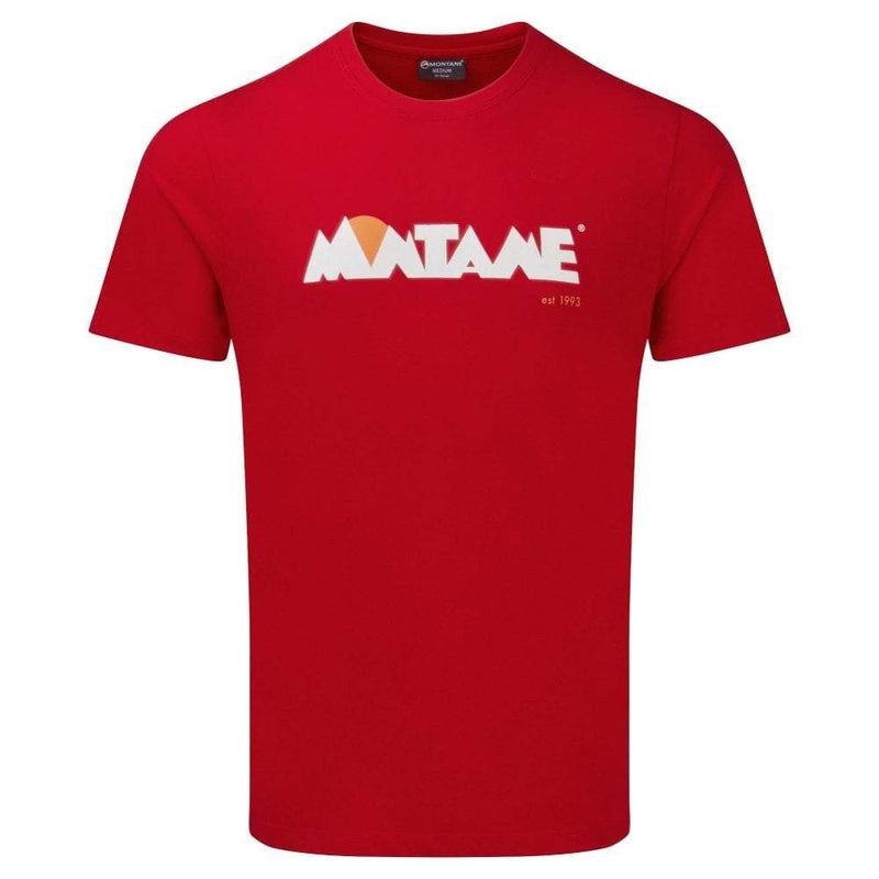 Red Men\'s Montane Lightweight Heritage T Shirts | LJW1657IR