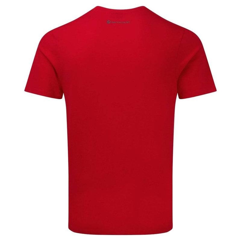 Red Men's Montane Lightweight Mono T Shirts | VJC7226IJ