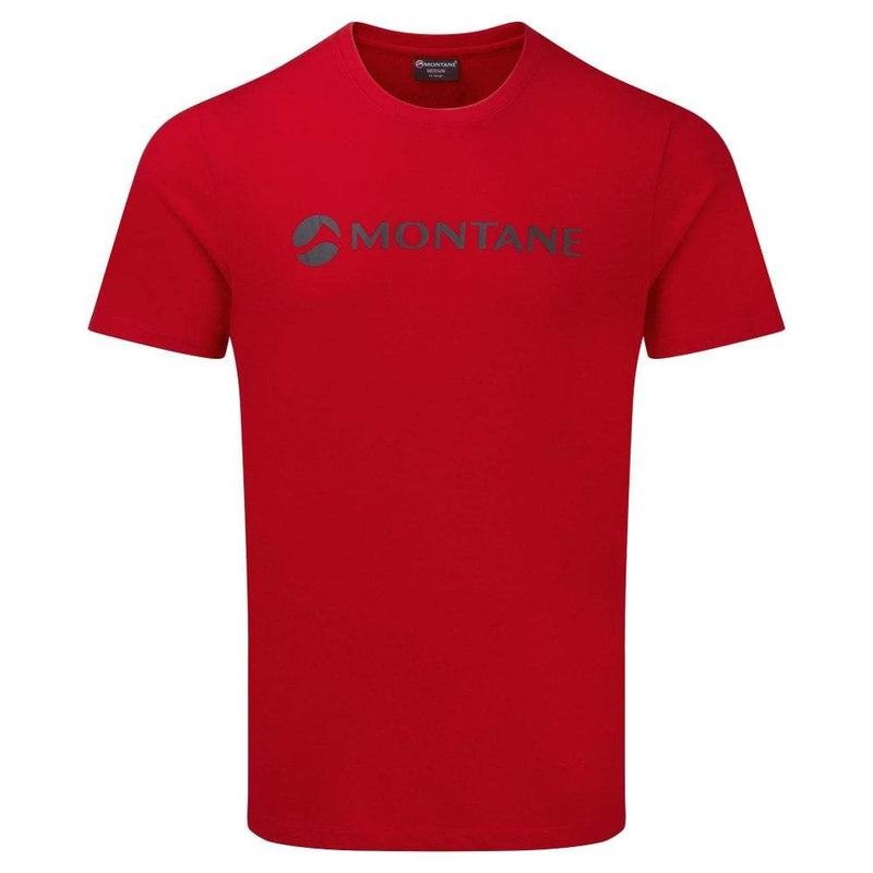 Red Men\'s Montane Lightweight Mono T Shirts | VJC7226IJ