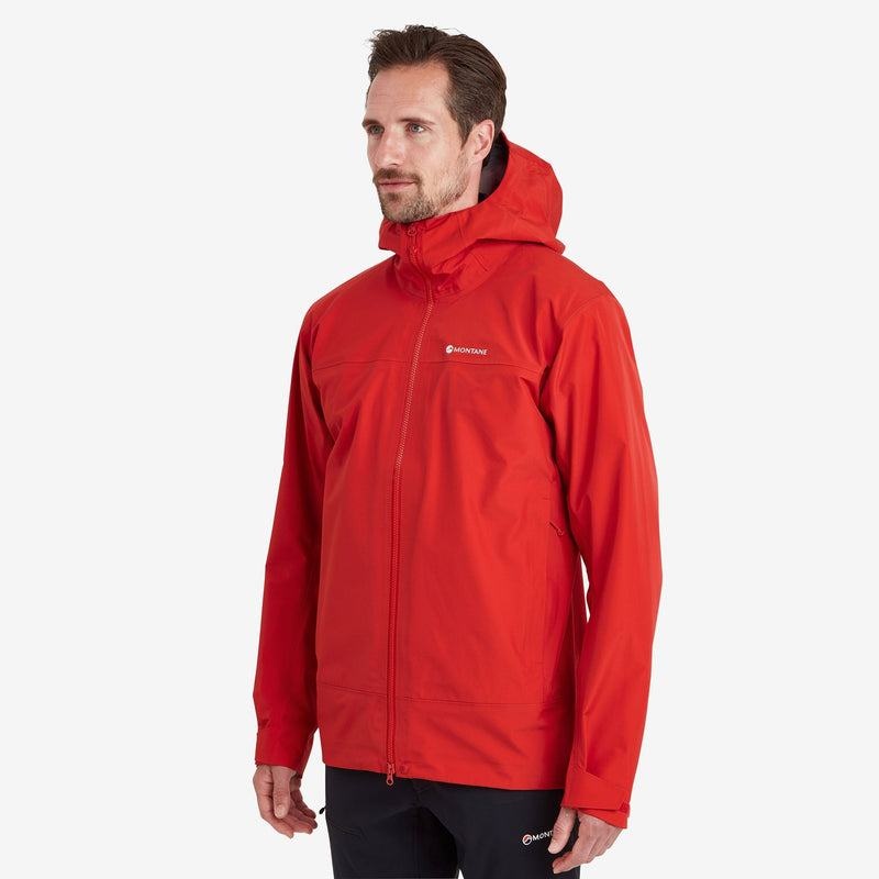 Red Men's Montane Phase Waterproof Jackets | QAJ8488KU