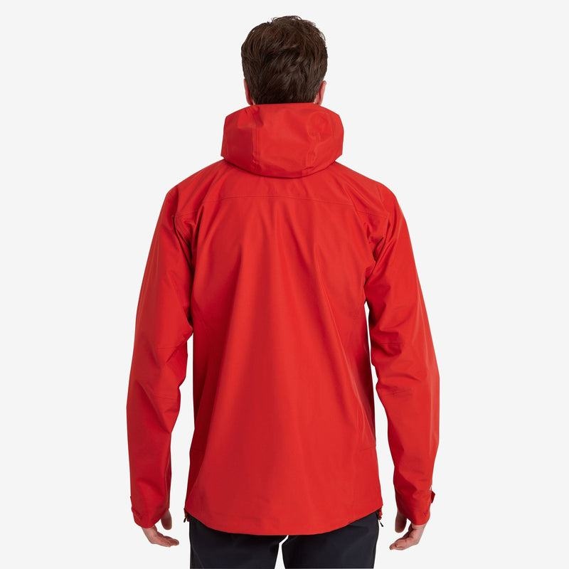 Red Men's Montane Phase Waterproof Jackets | QAJ8488KU