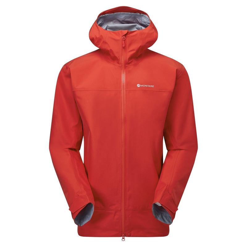 Red Men\'s Montane Phase Waterproof Jackets | QAJ8488KU