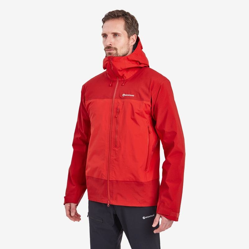 Red Men's Montane Phase XPD Waterproof Jackets | EDN8971HW