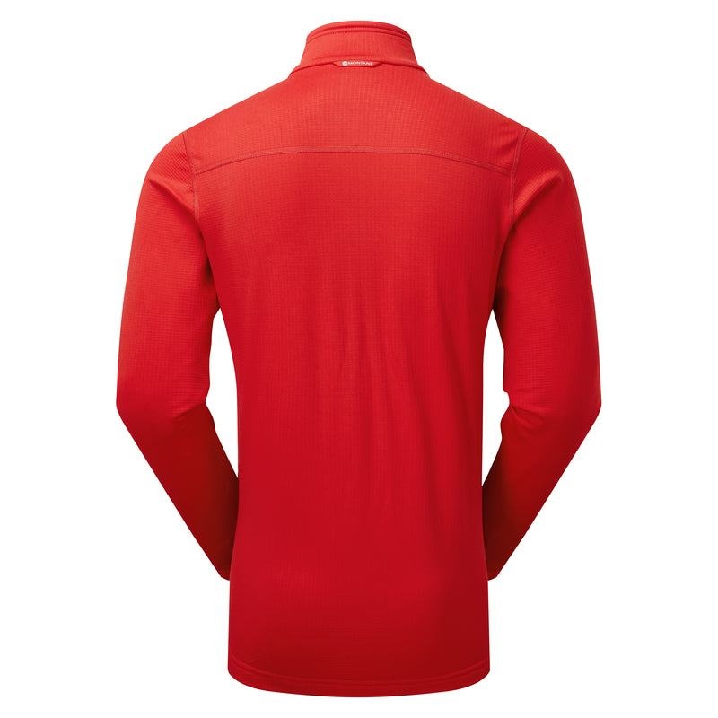 Red Men's Montane Protium Pull On Fleece | ZHE9725NJ