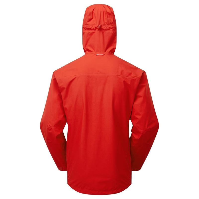 Red Men's Montane Spirit Lite Waterproof Jackets | VAO4620RW