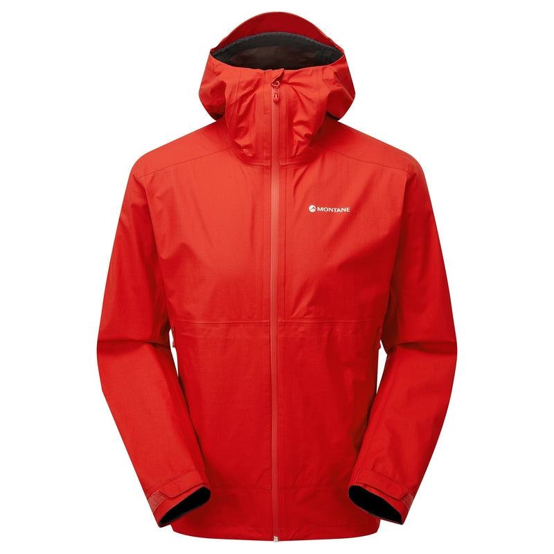 Red Men\'s Montane Spirit Lite Waterproof Jackets | VAO4620RW