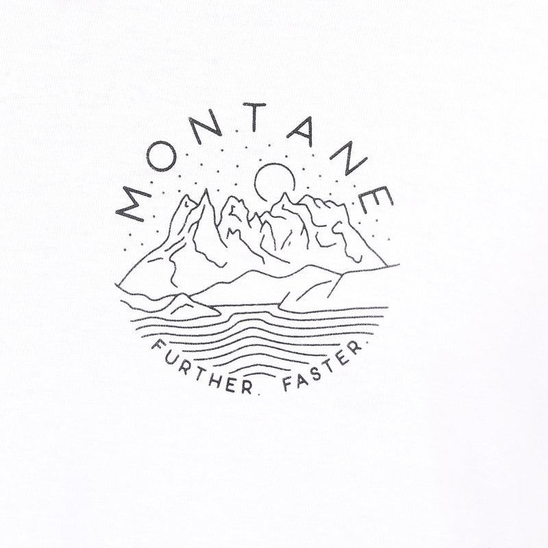 White Men's Montane Starscape T Shirts | YZD6311MG