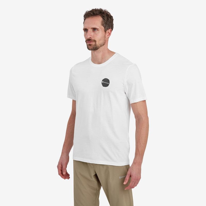 White Men's Montane Transpose T Shirts | NCL5450QB