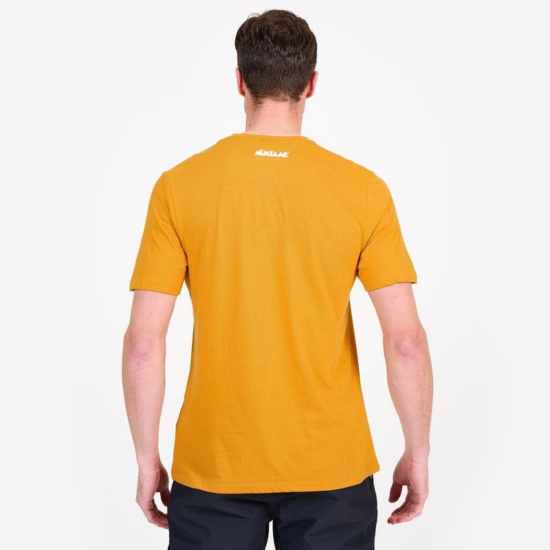 Yellow Men's Montane Lightweight Heritage T Shirts | YFP3141VP